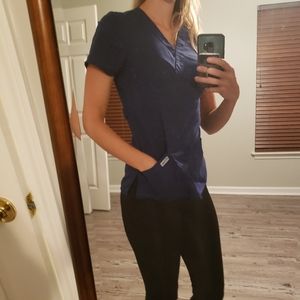 Grey's anatomy navy blue top